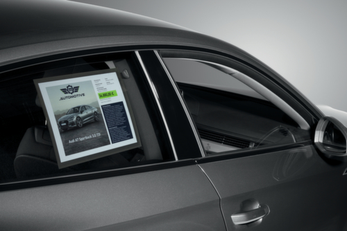 Durable Zichthoes met praktische magneetstrook, DIN A4, statisch hechtend door adhesie