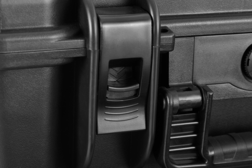 Allit Verrijdbare universele koffer DinoPlus Outdoor van zwart ABS