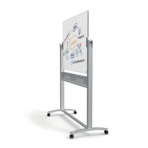 nobo Mobiel whiteboard, hoogte x breedte 1360 x 1800 mm