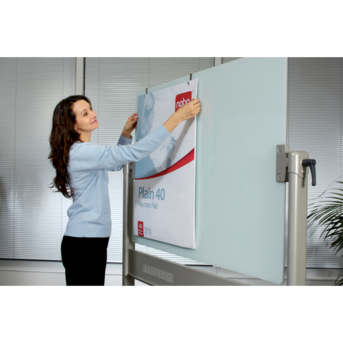 nobo Mobiel whiteboard, hoogte x breedte 1360 x 1800 mm