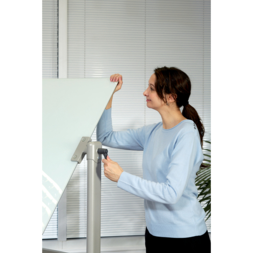 nobo Mobiel whiteboard, hoogte x breedte 1360 x 1800 mm