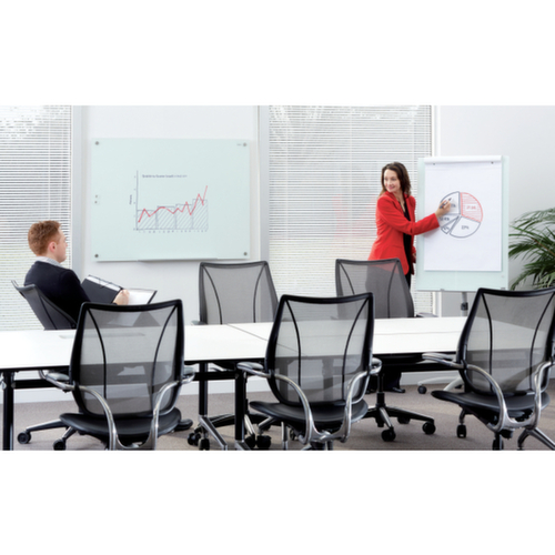 nobo Mobiel whiteboard, hoogte x breedte 1360 x 1800 mm