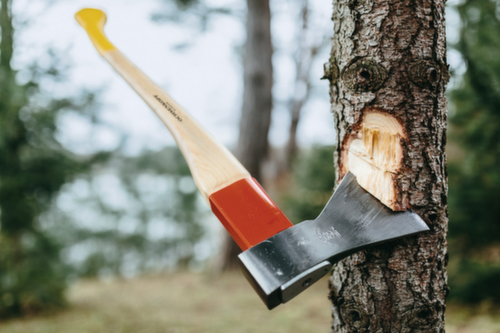 OX 620 H-1257 Universele gouden bosbijl ROTBAND-PLUS 1250 g