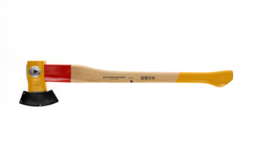 OX 648 H-1257 SPALT-FIX-Axe ROTBAND-PLUS met 70cm hickory handvat