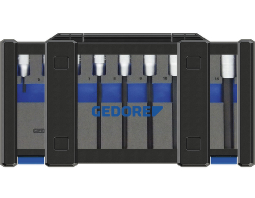 GEDORE IN 19-009 Schroevendraaierset 1/2" 9-delig