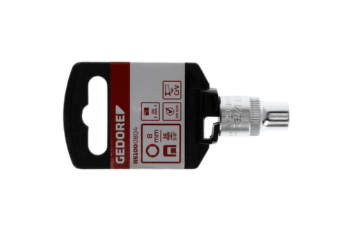 R51000804 Dopsleutel 3/8" zeskant 8 mm lengte 28 mm