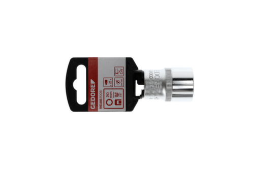 R61002006 Dop 1/2" zeskant 20 mm lengte 38 mm