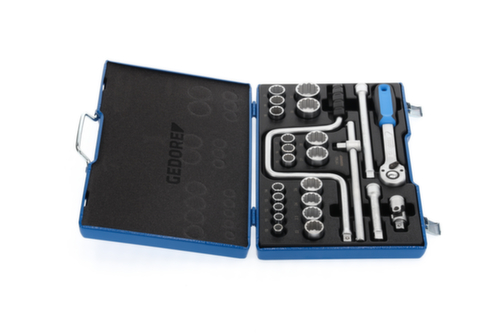 D 19 TMU-10 Dopsleutelset 1/2" 25-delig UD 10-32 mm