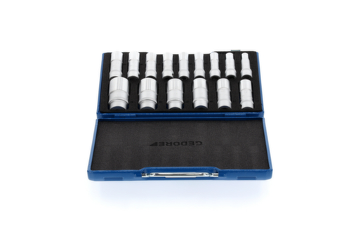 GEDORE D 19 L-015 dopsleutelset 1/2" 15-delig UD 10-32 mm