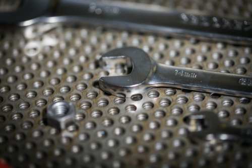 GEDORE R09100070 Combinatiesleutel 7 mm lengte 105 mm