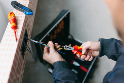 GEDORE VDE 8098-160 H VDE draadstripper met mantelisolatie 160 mm