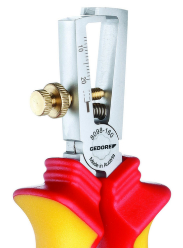 GEDORE VDE 8098-160 H VDE draadstripper met mantelisolatie 160 mm