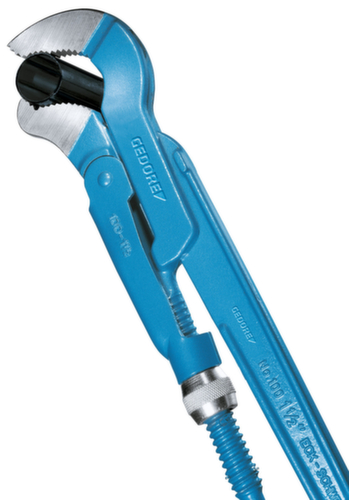 GEDORE 100 1.1/2 Zware driepunts-pijptang ECK-SCHWEDE-snap 1.1/2"