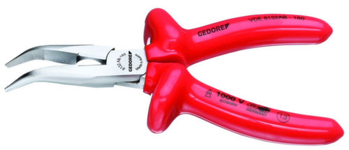 VDE 8132 AB-160 VDE tang met platte neus en dompelisolatie 160 mm