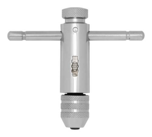 8551 TGZ-1 Gereedschapshouder met ratel en centreeroog maat 1 M3-M10