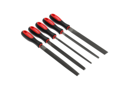 GEDORE R93000005 Vijlenset 3-kant + 4-kant + plat + rond + half 5-delig