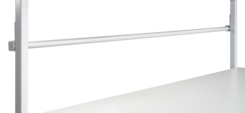 Treston Complete paktafel met geperforeerde plaat en dispenserhouder, breedte x diepte 1800 x 900 mm