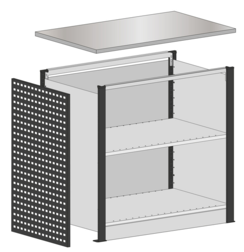 SCHULTE balie-set MULTIplus in modulaire bouwwijze