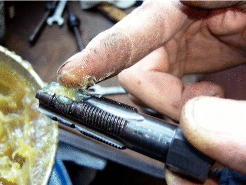 KS Tools Spark plug thread repair set