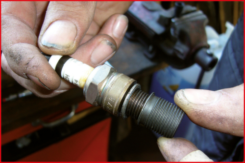 KS Tools Spark plug thread repair set