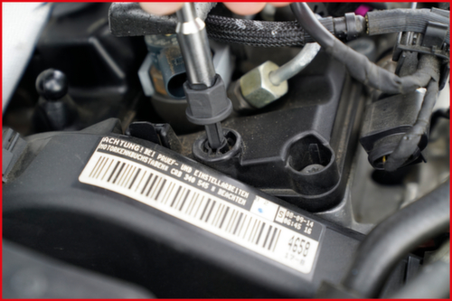 KS Tools 3/8" oil service special profile set for plastic oil drain plugs