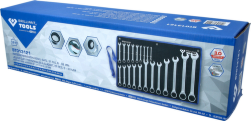 Brilliant Tools ratchet ring wrench set