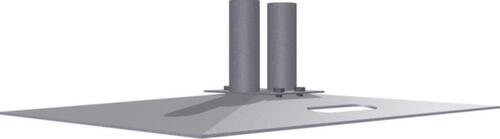 Schake Bodemplaat voor mobiel hek