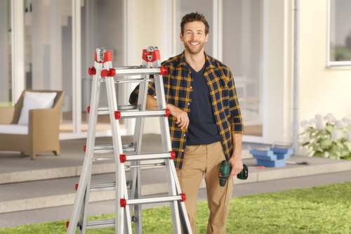 Hailo Multifunctionele reformladder M80