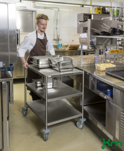 Kongamek RVS-etagewagen