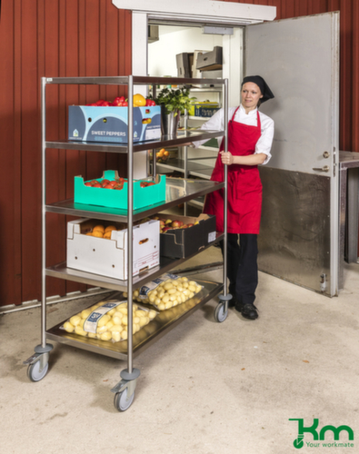 Kongamek RVS-etagewagen