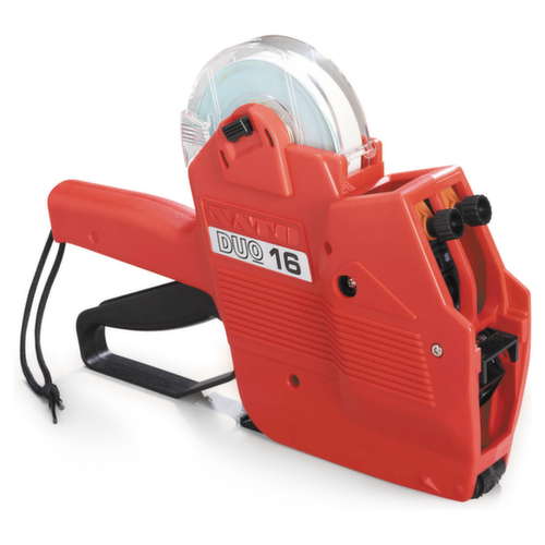 Etiketteertang PBDUO16 met 2 regels voor cijfers