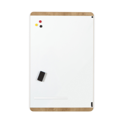 Rocada whiteboard op houten dragers