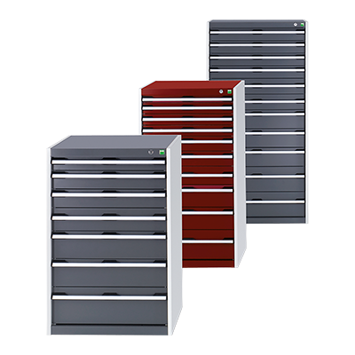 Materiaalkasten en ladekasten