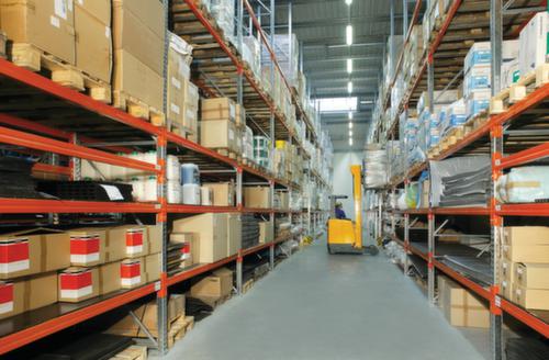 META Rayonnage à palettes MULTIPAL pour 9 palettes, largeur 2870 mm, 3 niveaux de stockage