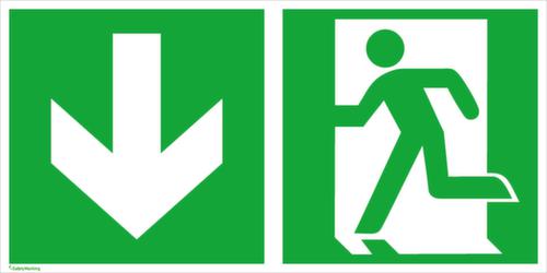 Panneau de sortie de secours SafetyMarking® sortie de secours