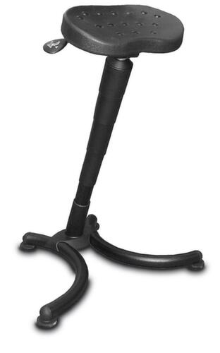 meychair Siège assis-debout Futura Professional grand espace pour jambesà hauteur réglableen différentes exécutions