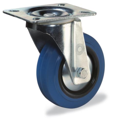 BS-ROLLEN Roue en caoutchouc plein élastique