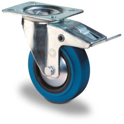 BS-ROLLEN Roue en caoutchouc plein élastique