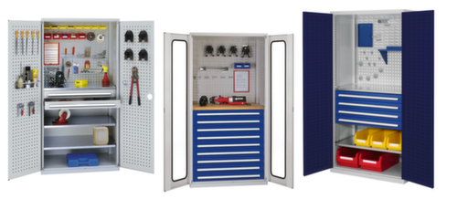 Kappes Armoire d'atelier RasterPlan® avec tablettes et tiroirs