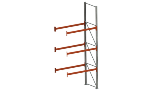 META Rayonnage à palettes MULTIPAL pour 8 palettes, largeur 1825 mm, 4 niveaux de stockage