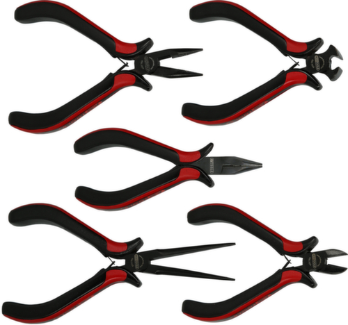 KS Tools Jeu de pinces mécaniques de précision