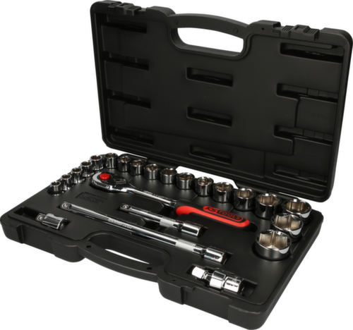 KS Tools Jeu de clés à douille 1/2" CHROMEplus