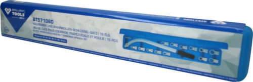 Brilliant Tools Jeu de clés pour courroie trapézoïdale et poulie de tension