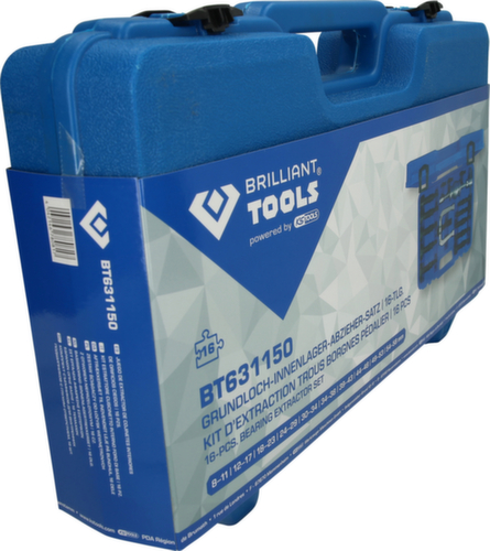 Brilliant Tools Jeu d'extracteurs de roulements intérieurs de trous de base