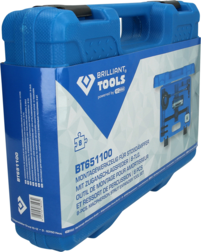 Brilliant Tools Outil de montage pour amortisseur avec ressort d'arrêt de tension