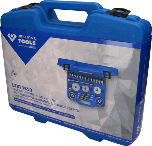 Brilliant Tools Jeu d'outils pour roulements de roue