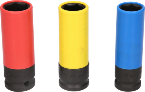 Brilliant Tools Jeu de douilles électriques pour jantes en alliage 1/2"