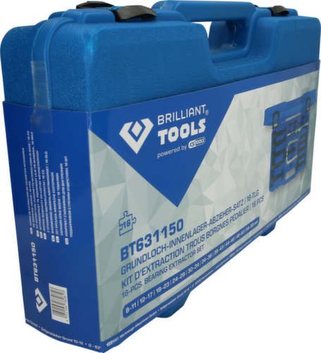 Brilliant Tools Jeu d'extracteurs de roulements intérieurs de trous de base