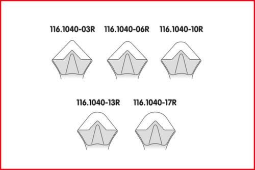 KS Tools FUGENFIX set de grattoirs et de décapants en silicone