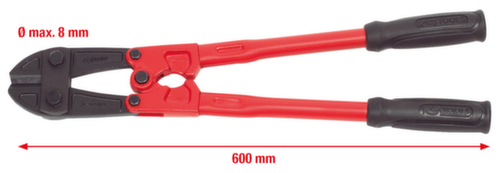 KS Tools Coupe-boulons avec manche de tuyau